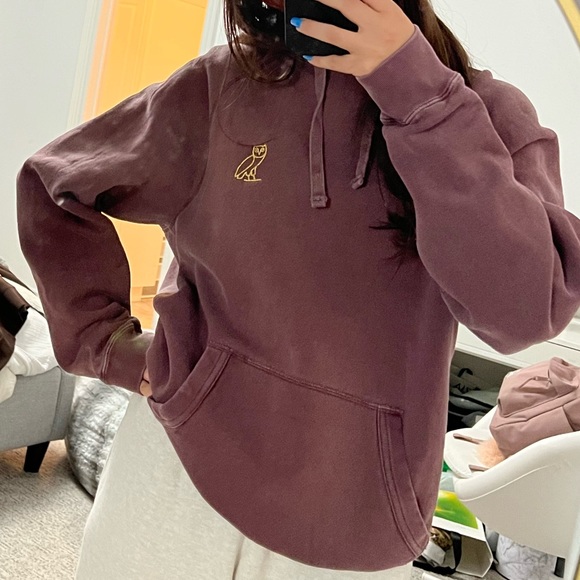 OVO Burgendy Hoodie - Picture 8 of 9